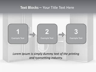 Timer Steam Steel PowerPoint Template