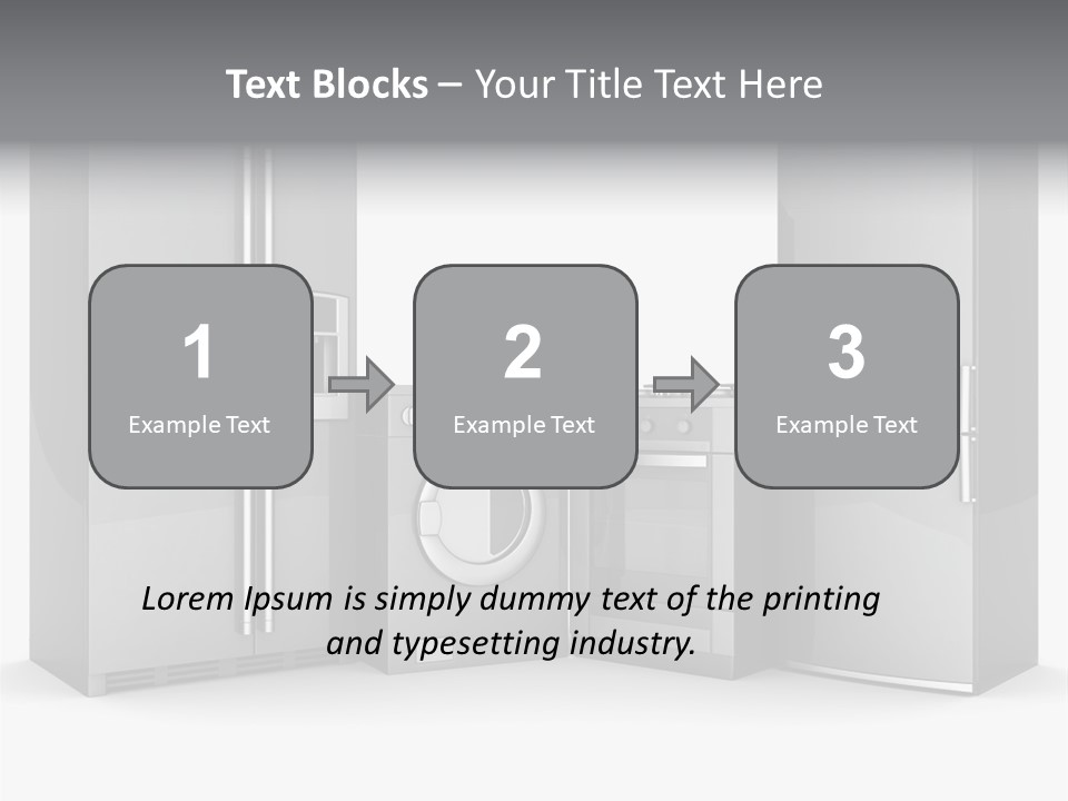 Timer Steam Steel PowerPoint Template