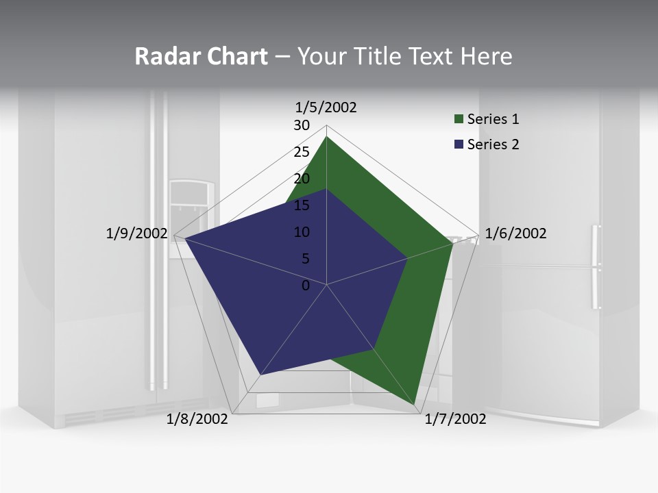 Timer Steam Steel PowerPoint Template