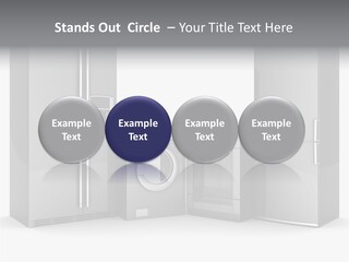 Timer Steam Steel PowerPoint Template