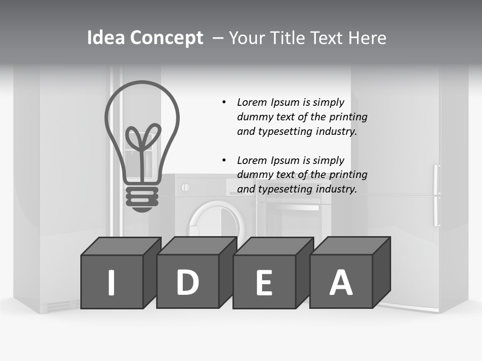 Timer Steam Steel PowerPoint Template