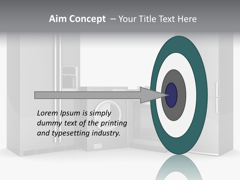 Timer Steam Steel PowerPoint Template