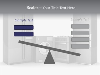 Timer Steam Steel PowerPoint Template