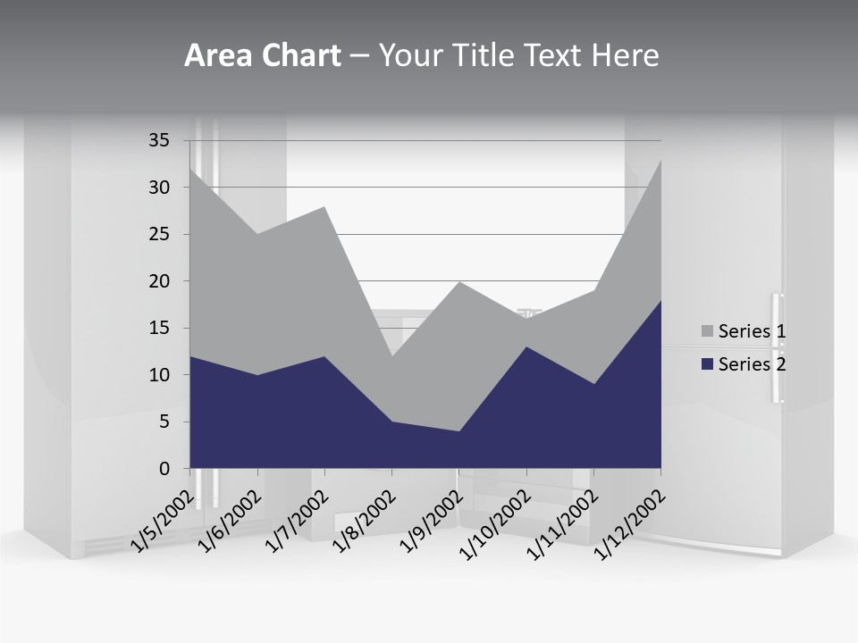 Timer Steam Steel PowerPoint Template