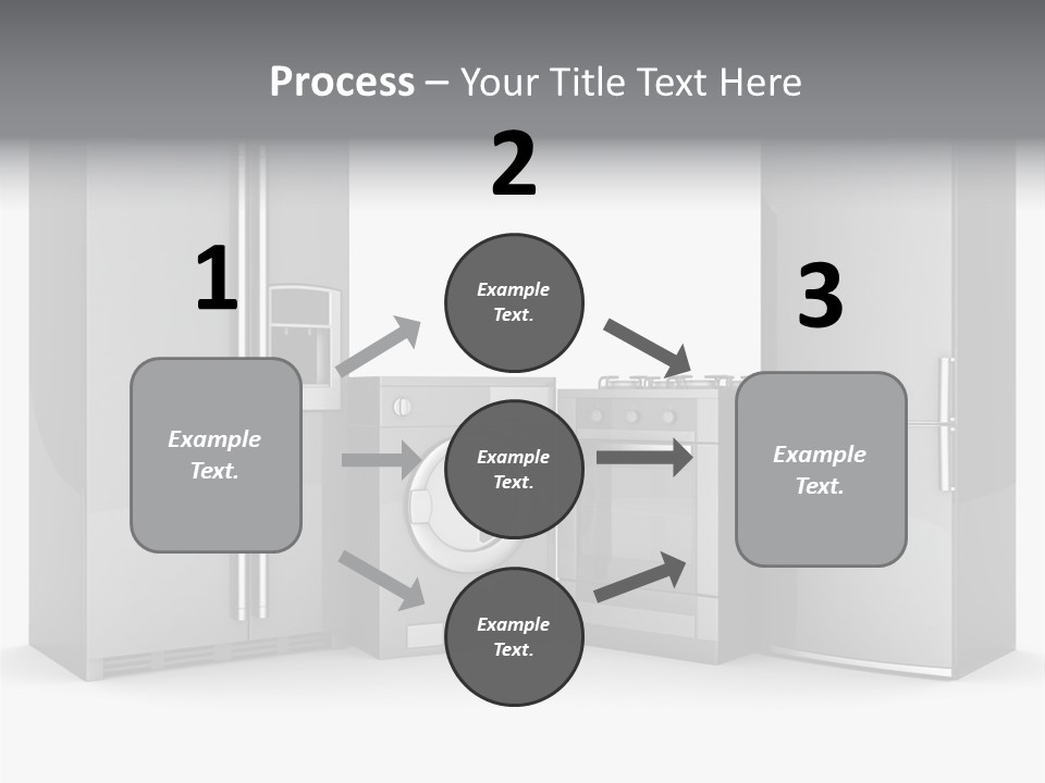 Timer Steam Steel PowerPoint Template