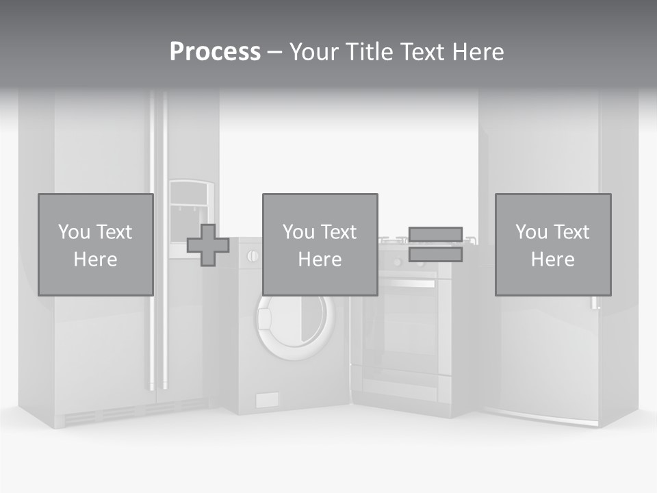 Timer Steam Steel PowerPoint Template