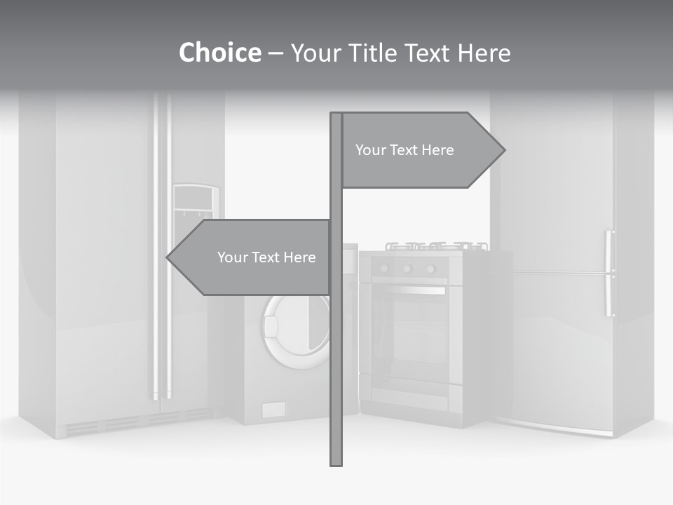 Timer Steam Steel PowerPoint Template
