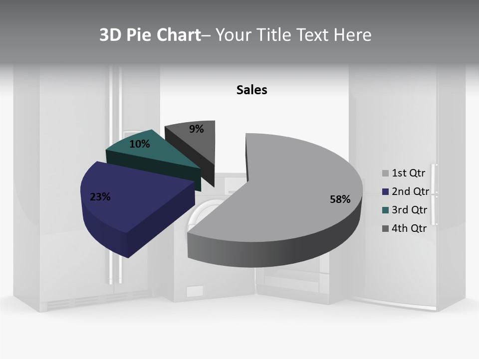 Timer Steam Steel PowerPoint Template
