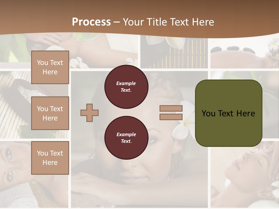People Wellness Stone PowerPoint Template