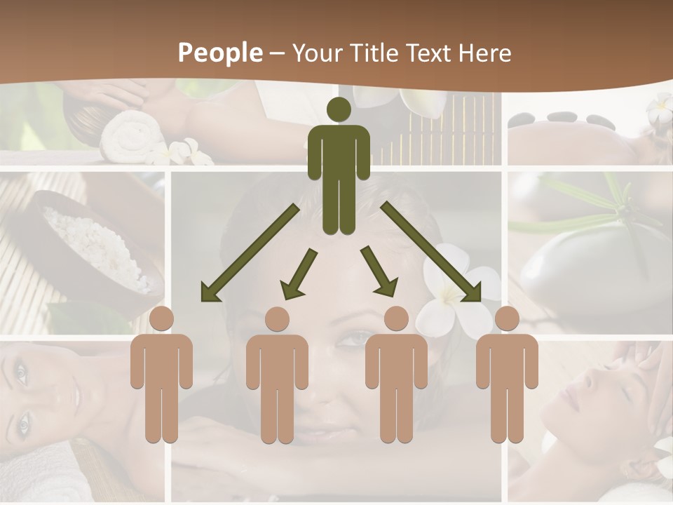 People Wellness Stone PowerPoint Template