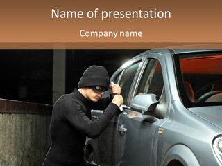 Officer Safety Terrorism PowerPoint Template