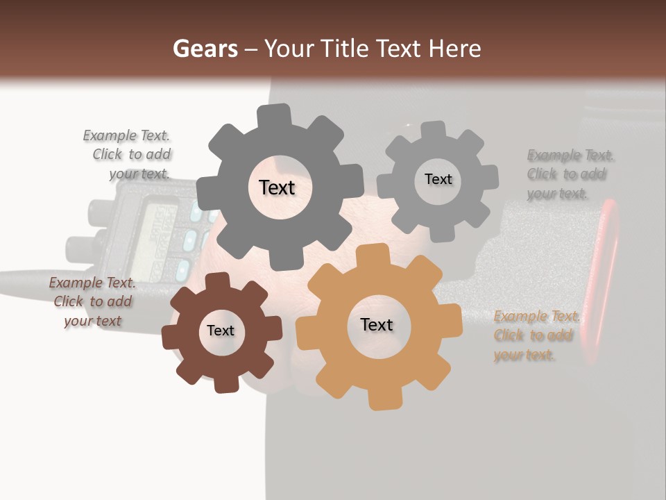 Officer Safety Terrorism PowerPoint Template
