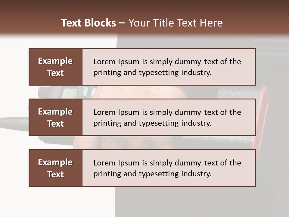 Officer Safety Terrorism PowerPoint Template