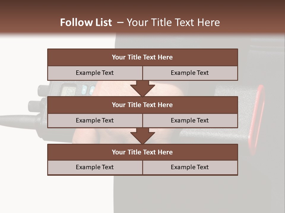 Officer Safety Terrorism PowerPoint Template