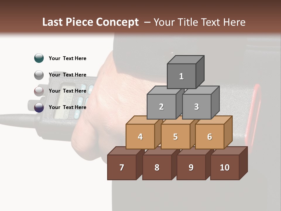 Officer Safety Terrorism PowerPoint Template