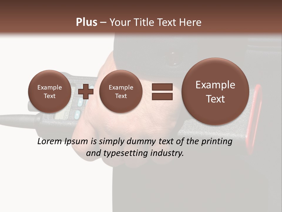 Officer Safety Terrorism PowerPoint Template
