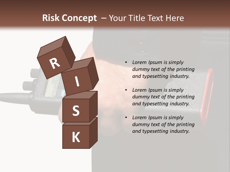 Officer Safety Terrorism PowerPoint Template