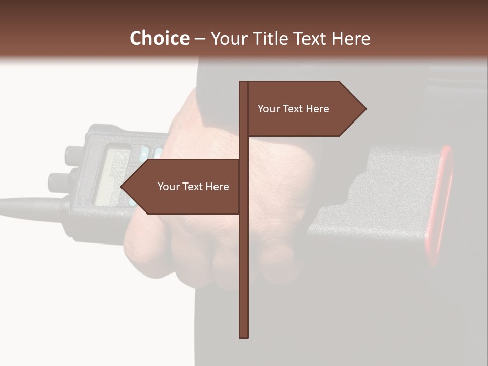 Officer Safety Terrorism PowerPoint Template