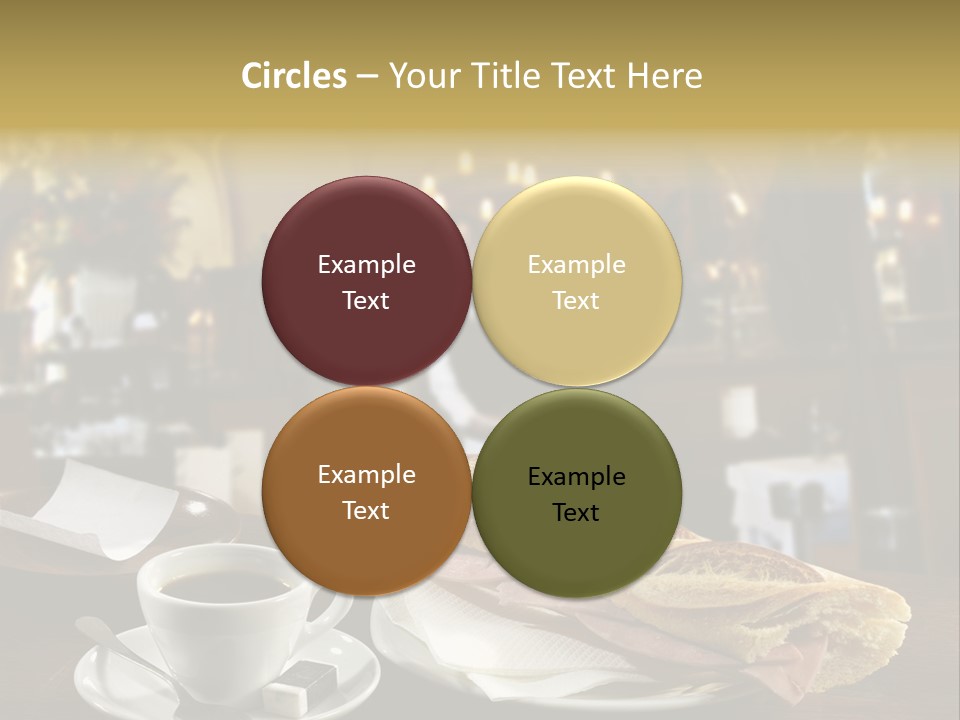 Color Cooking Brown PowerPoint Template