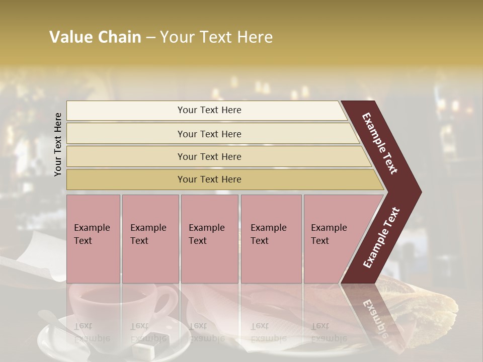 Color Cooking Brown PowerPoint Template