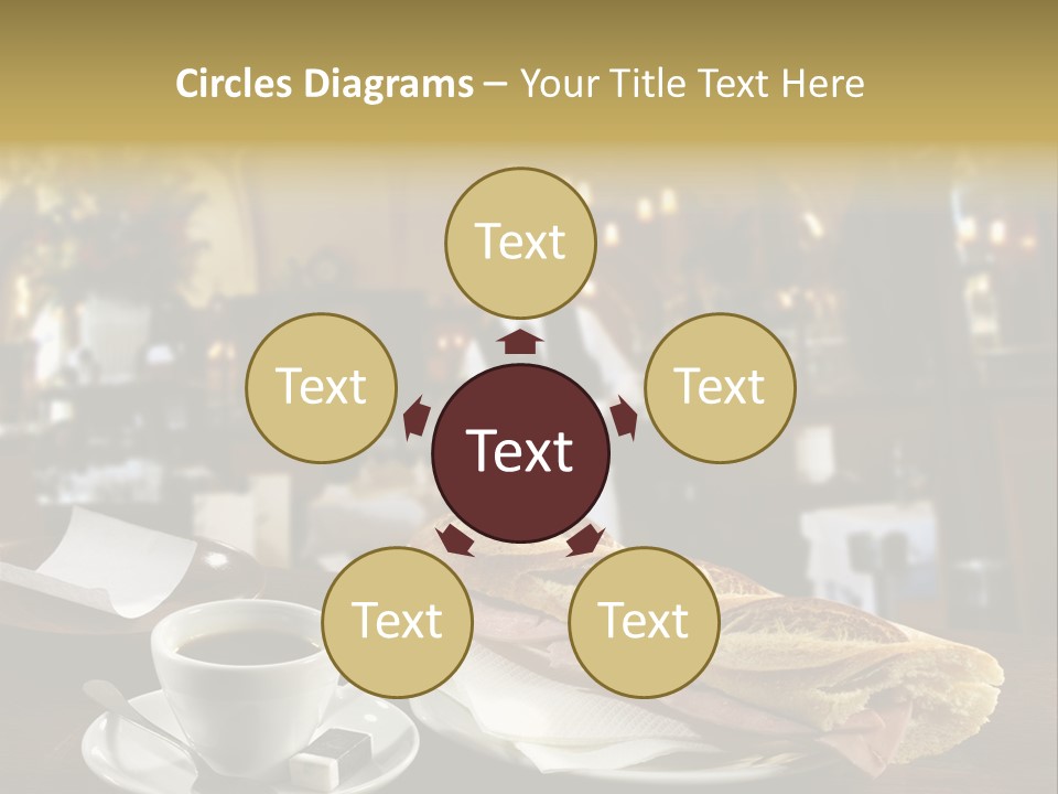 Color Cooking Brown PowerPoint Template