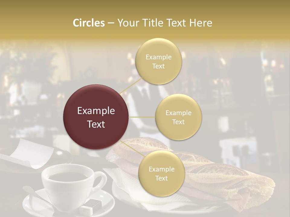 Color Cooking Brown PowerPoint Template