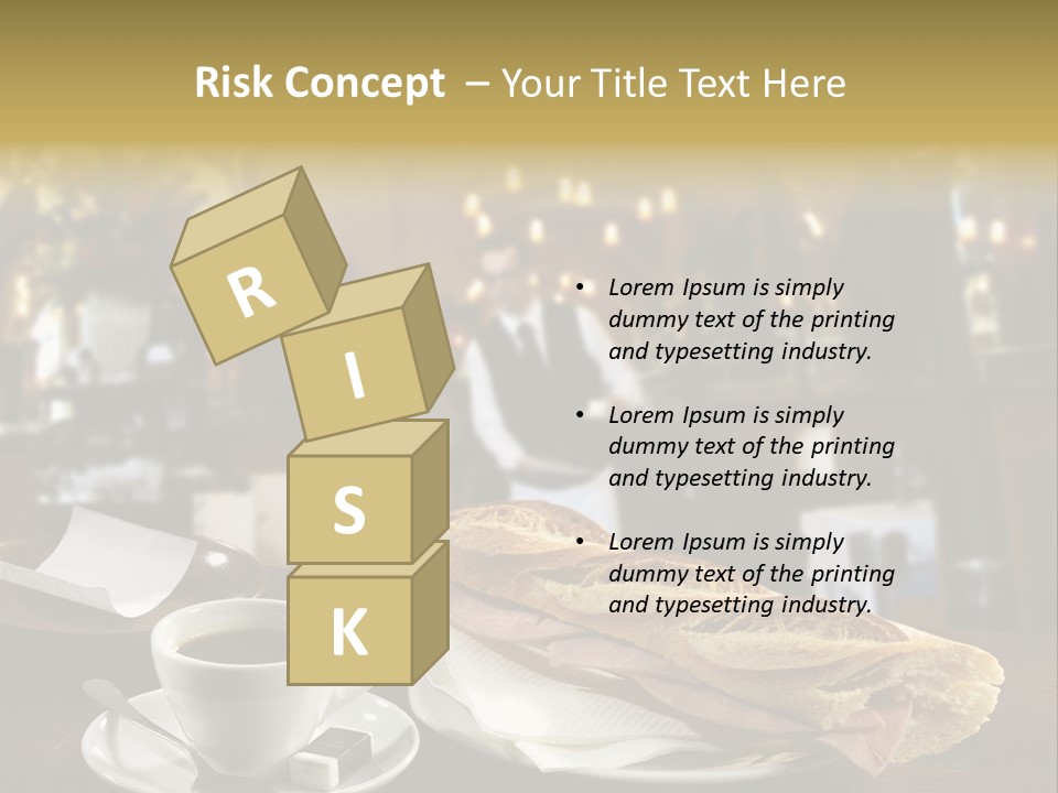 Color Cooking Brown PowerPoint Template