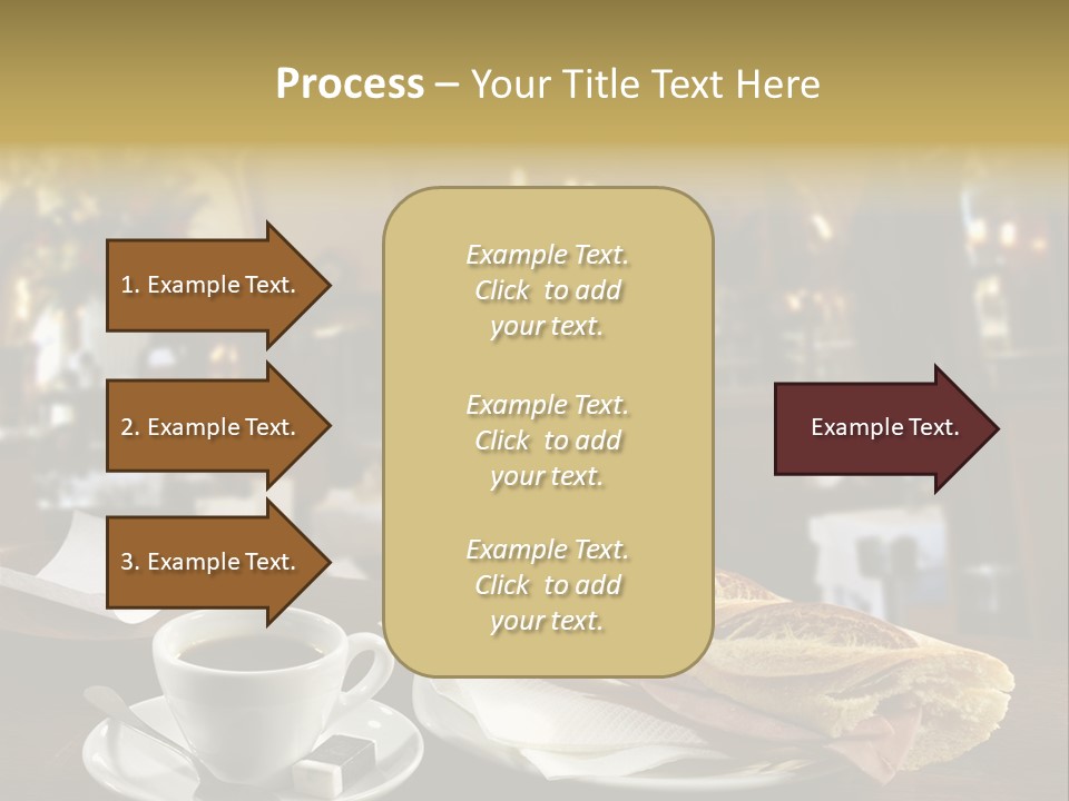 Color Cooking Brown PowerPoint Template