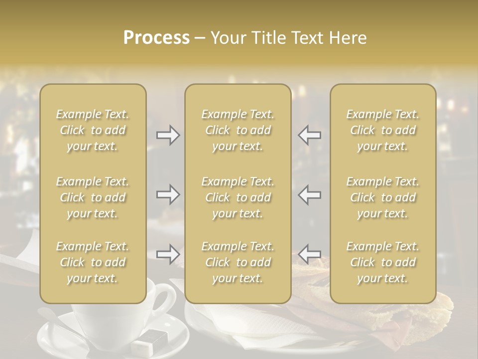 Color Cooking Brown PowerPoint Template