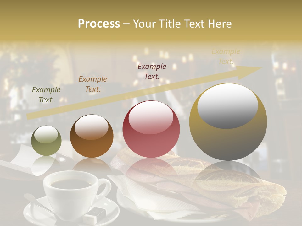 Color Cooking Brown PowerPoint Template