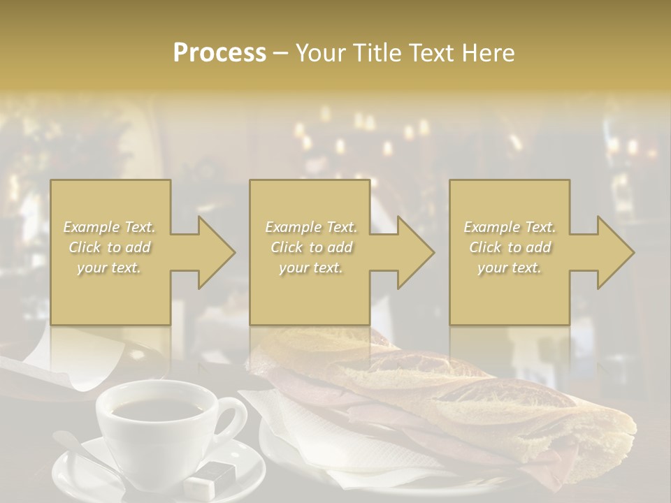 Color Cooking Brown PowerPoint Template