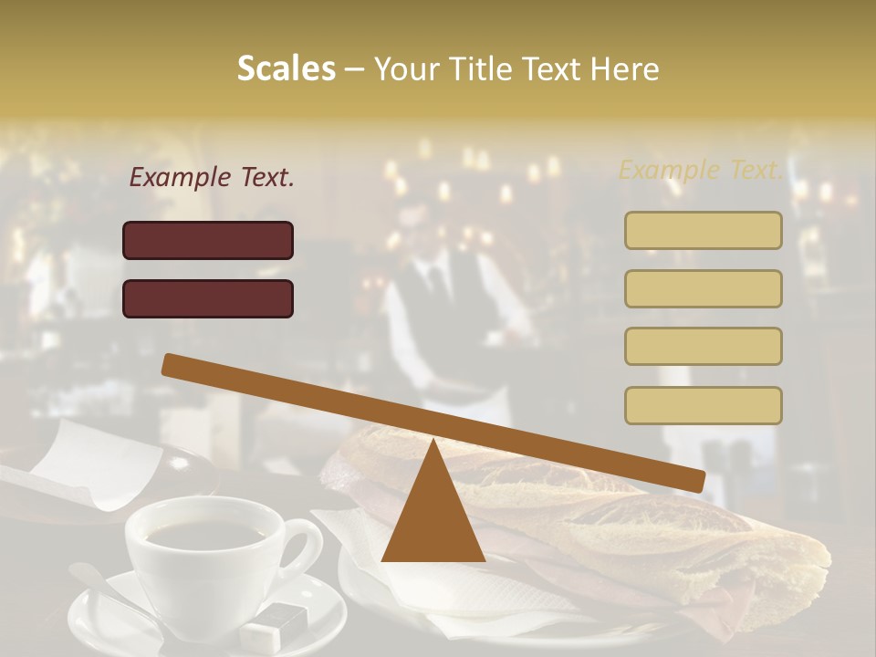 Color Cooking Brown PowerPoint Template