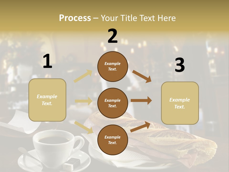 Color Cooking Brown PowerPoint Template