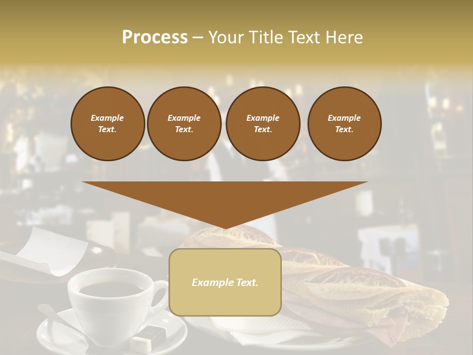 Color Cooking Brown PowerPoint Template