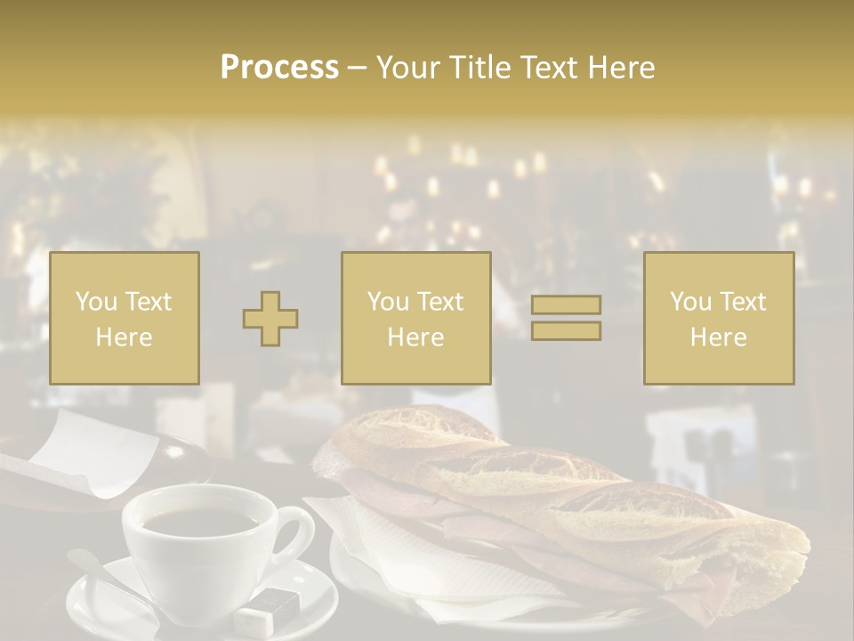 Color Cooking Brown PowerPoint Template