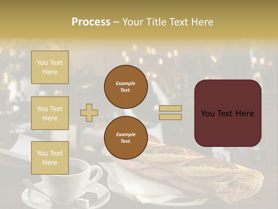 Color Cooking Brown PowerPoint Template
