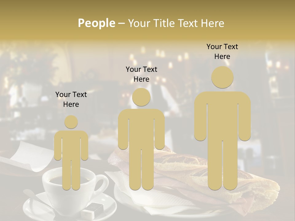 Color Cooking Brown PowerPoint Template