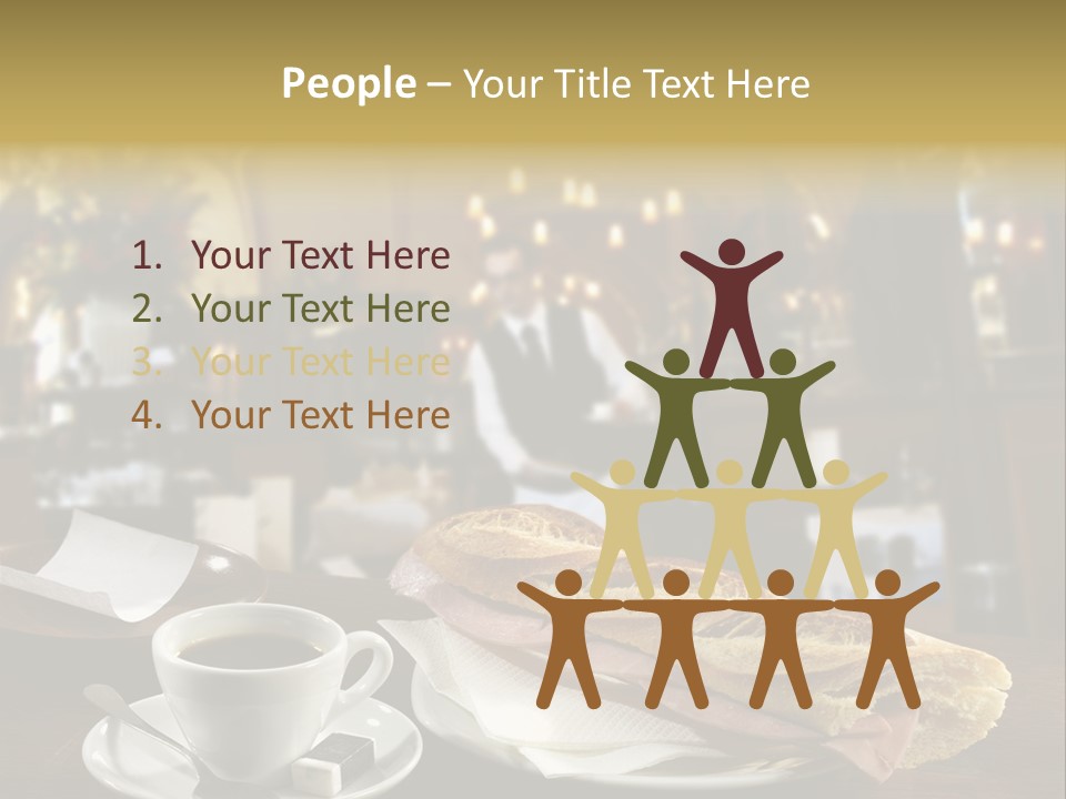 Color Cooking Brown PowerPoint Template