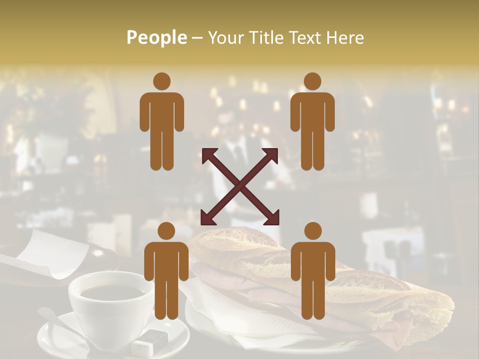 Color Cooking Brown PowerPoint Template