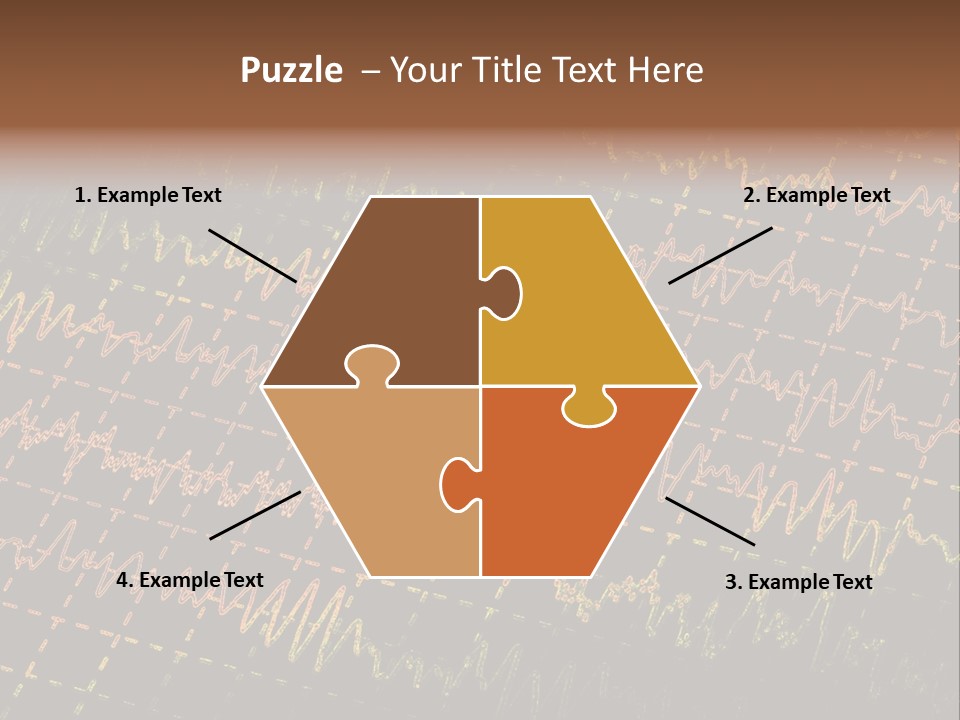 Exploration Voltage Brainwave PowerPoint Template