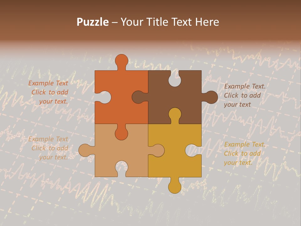 Exploration Voltage Brainwave PowerPoint Template