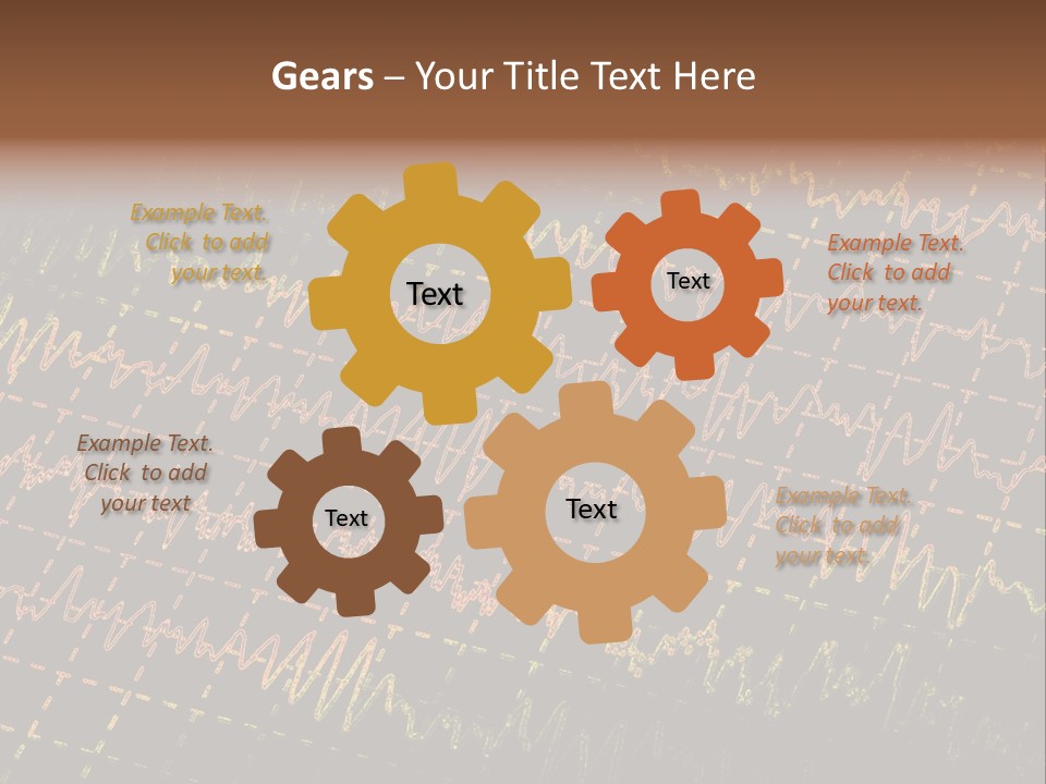 Exploration Voltage Brainwave PowerPoint Template