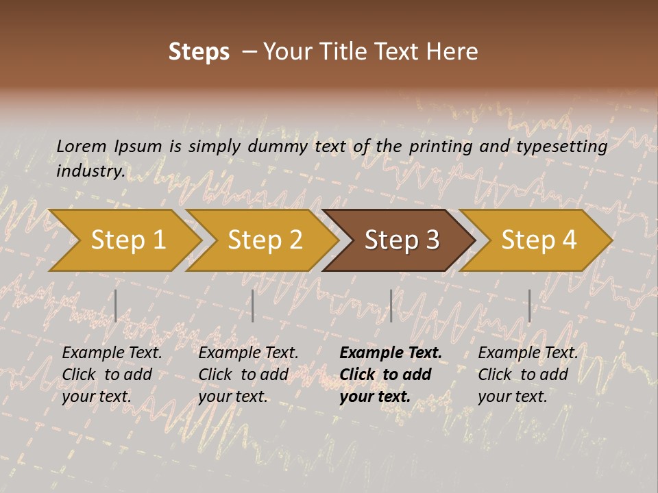 Exploration Voltage Brainwave PowerPoint Template