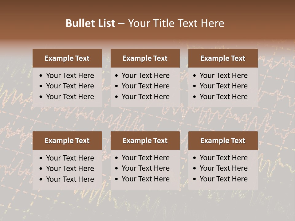 Exploration Voltage Brainwave PowerPoint Template