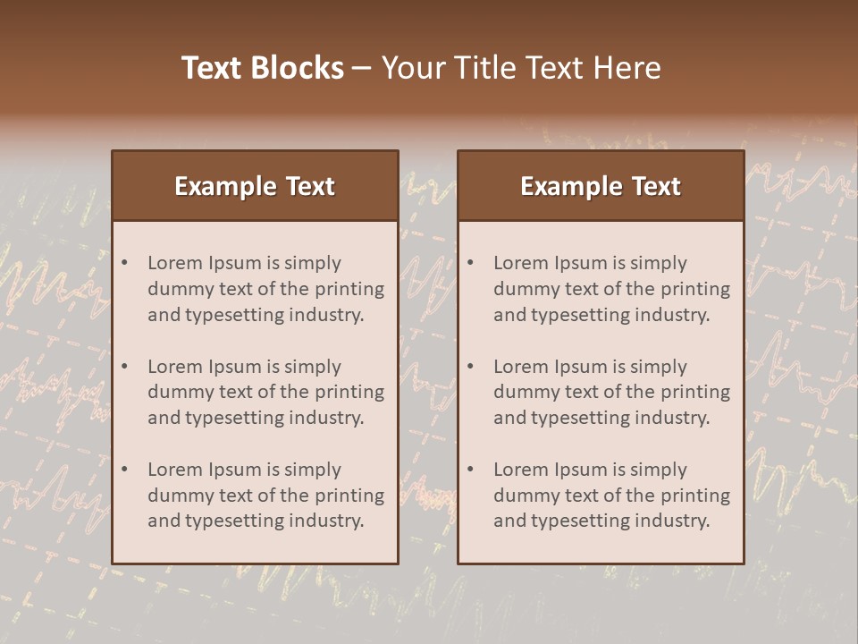 Exploration Voltage Brainwave PowerPoint Template