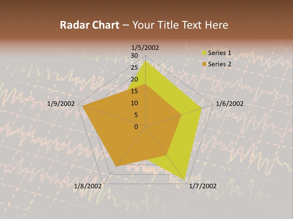 Exploration Voltage Brainwave PowerPoint Template