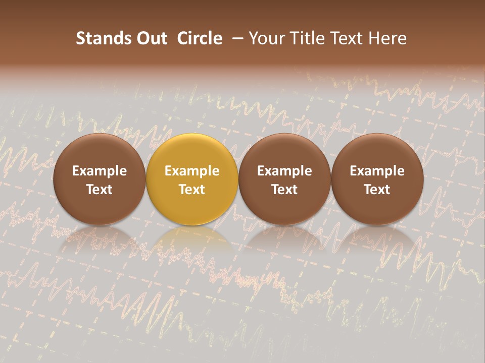 Exploration Voltage Brainwave PowerPoint Template