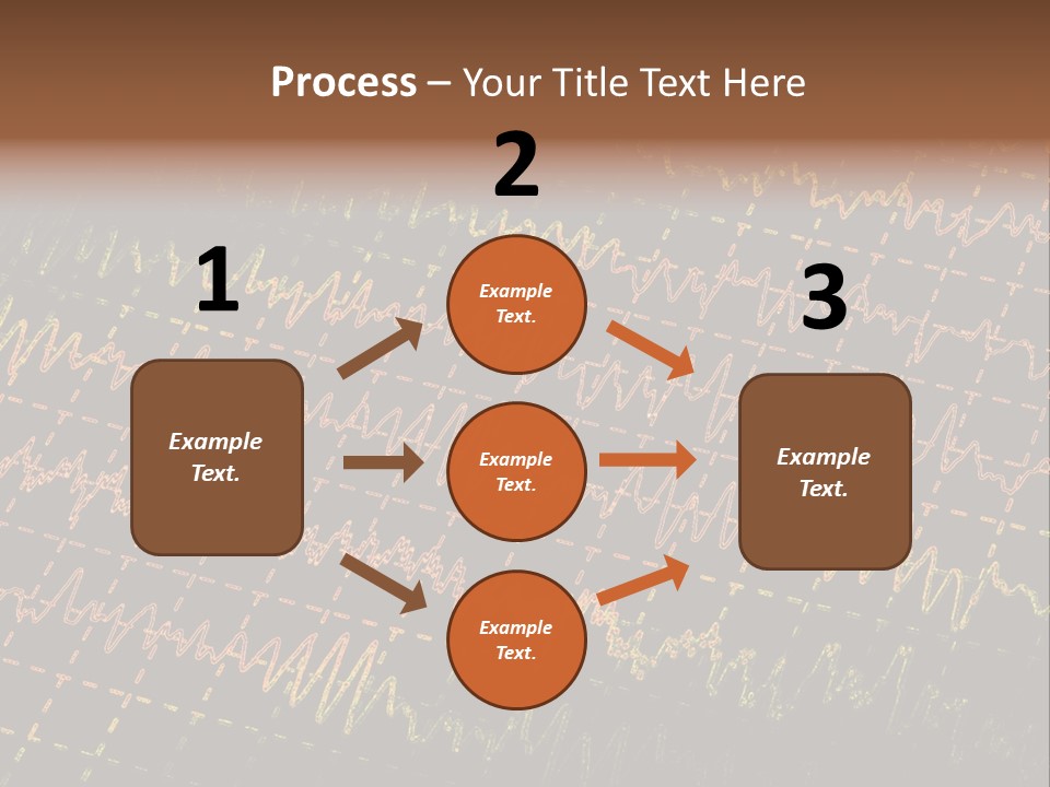 Exploration Voltage Brainwave PowerPoint Template