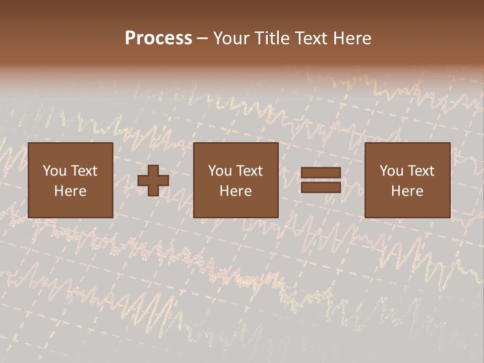 Exploration Voltage Brainwave PowerPoint Template
