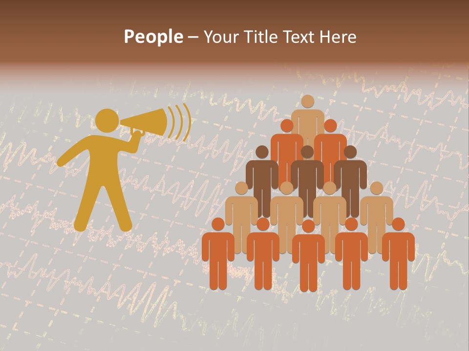 Exploration Voltage Brainwave PowerPoint Template